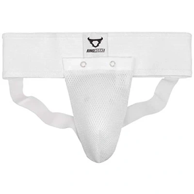 Imagen de Ringhorns Charger Coquilla y portacoquilla para Hombre, Men&#039;s, Blanco, XL