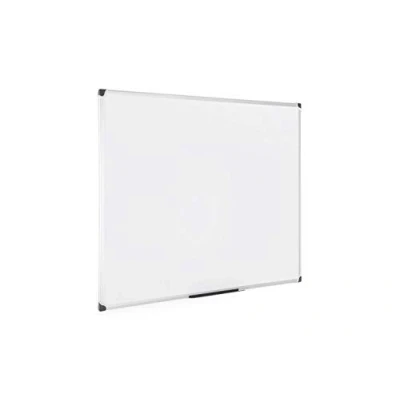 Imagen de Bi Office Maya W Pizarra blanca magnética con marco de aluminio, 120 x 90 cm