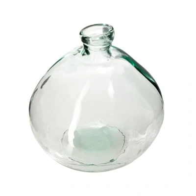 Imagen de Jarrón Redondo Uly diám. 21 cm Cristal Reciclado Transparente
