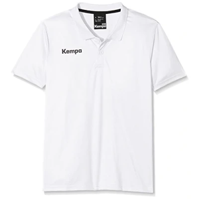 Imagen de Kempa Poly Polo, Camiseta para Niños, Blanco, 152