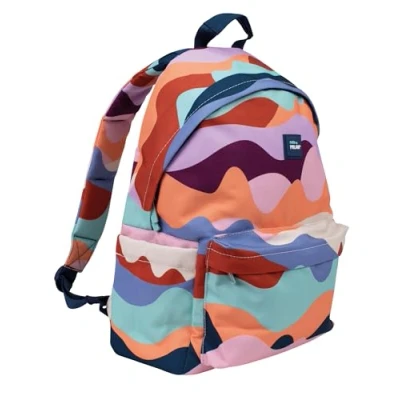 Imagen de Mochila milan serir the fun urbana clasica con 2 cremalleras multicolor 150x300x440 mm