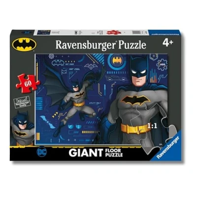 Imagen de Ravensburger Puzzle: Batman, Superheroes, Puzzle 4 Años o Más, Puzles Niños Años, Rompecabezas Niños, Puzzle, Regalo Niño Jigsaw, Suelo 60 Piezas