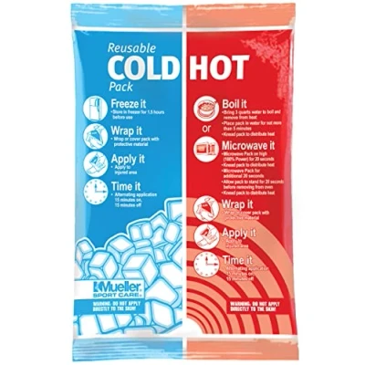 Imagen de Mueller Reusable Cold/Hot Pack, compresa frío/Calor Reutilizable, 15cm x 22cm, 1 Unidad
