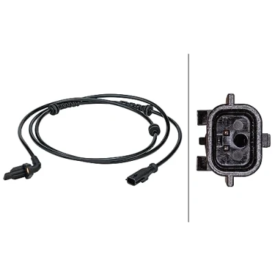 Imagen de HELLA 6PU 012 679 281 Sensor de ABS Eje trasero activo 2 1635 RENAULT: TWINGO