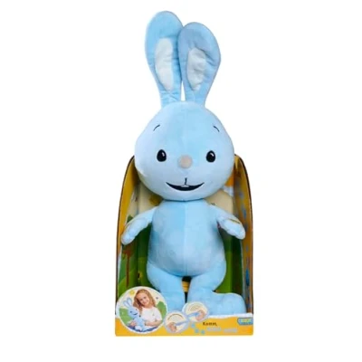 Imagen de Simba 109461020 Kikaninchen Peluche con Sonido, 45 cm, el Conocido Dibedibedab, Adecuado a Partir de los Primeros Meses Vida
