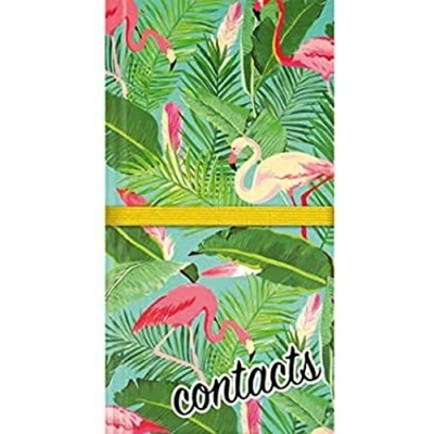 Imagen de Kangaro Agenda de direcciones (tamaño pequeño, encuadernada con goma, 80 páginas, 95 x 180 cm), varios colores