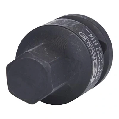 Imagen de KS TOOLS 911.0908 Piezas insertables de llave cubo ISO 1174, DIN 3121 14,0 Acero Cr Mo Hexágono interior