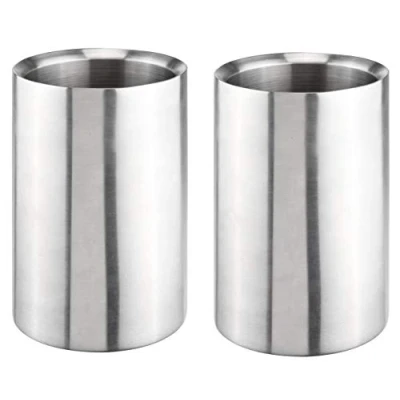 Imagen de Bambelaa! Champañera (enfriador de botellas Doble pared, acero inoxidable, plata, 2 unidades