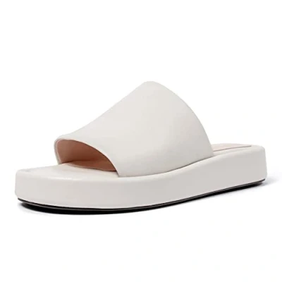 Imagen de L37 HANDMADE SHOES Around My Heart, Sandalia Mujer, Blanco, 36 EU
