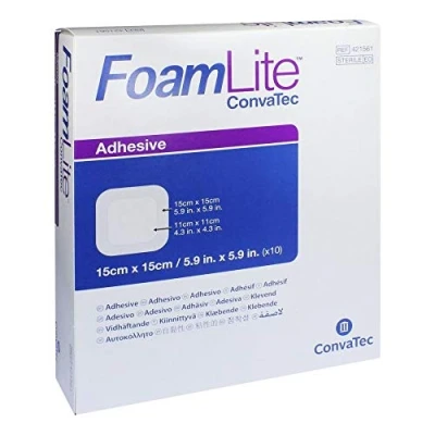Imagen de Foam Lite ConvaTec Apósitos Adhesivos 15x15cm 10 pcs/st
