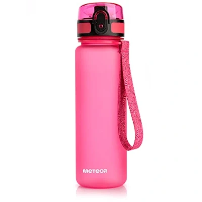 Imagen de meteor Botella Agua sin BPA Tritan Plastico Water Bottle Reutilizable para Niños Juventud y Adultos Deportes Oficina Escuela Gimnasio Ciclismo Correr Picnic