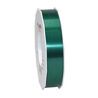 Imagen de C.E. PATTBERG cinta regalo color abeto verde, 91 m de embalar para rizar, 25 mm ancho manualidades, decoración y envolver regalos cualquier ocasión
