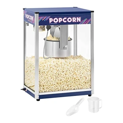Imagen de Royal Catering RCPR 2300 Palomitera Maquina de Palomitas Profesional (2350 W, aprox. 6 kg/h, 16 oz 4800 ml, Revestimiento Teflón, 52 x 62 88 cm)