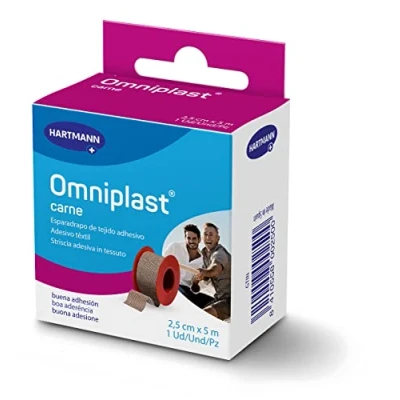 Imagen de Esparadrapo Omniplast Tela Rs 5mx2,5cm