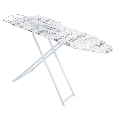 Imagen de cadciehe tabla de planchar tamaño completo 42 x 11 pulgadas, plegable, plegable para el hogar, extendida exterior con cubierta resistente al