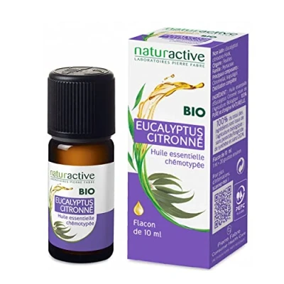 Imagen de Naturactive Aceite esencial eucalipto globuloso (Eucalyptus globulus labill) orgánico 10 ml