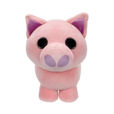 Imagen de Adopt Me! Peluche de coleccionista Cerdo Serie 3 estilización Raro en el Juego Juguetes para niños con tu Mascota Favorita, a Partir 6 años