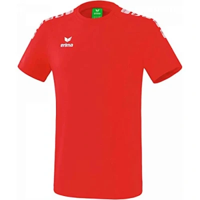Imagen de erima 2081933 Camiseta, Unisex Adulto, Rojo/Blanco, S