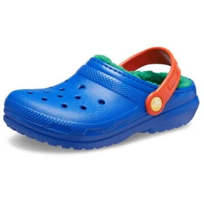 Imagen de Crocs Classic Lined Clog K, Obstrucción, Blue Bolt/Multi, 40 EU