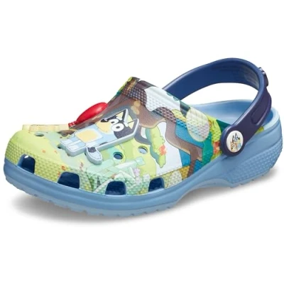 Imagen de Crocs Bluey Classic Clog, Sandalia Unisex niños, Multicolor, 23.0 cm