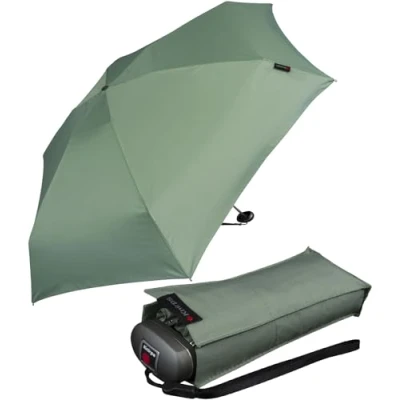 Imagen de Knirps Paraguas de bolsillo viaje, verde claro, 93 cm, Minimalista