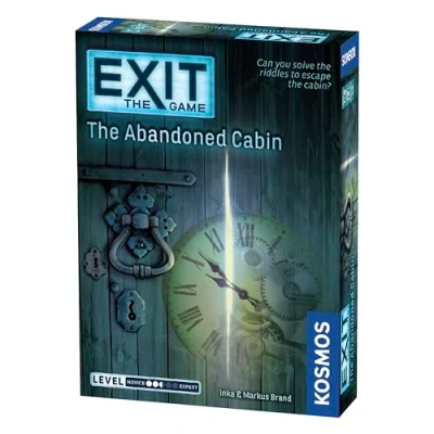 Imagen de Thames &amp; Kosmos Exit: The Abandoned Cabin Level: 2.5/5 Unique Escape Room Game 1 4 Players Puzzle Solving Strategy Board Games for Adults Kids, Ages 12+ 692681