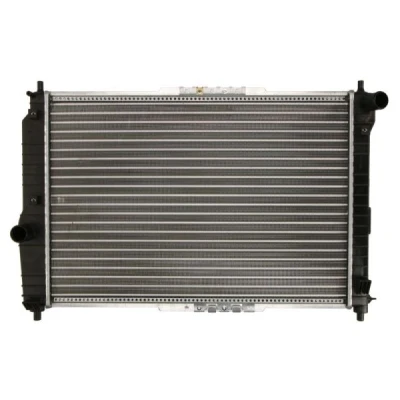 Imagen de THERMOTEC D70011TT Radiador, refrigeración del motor Aluminio, Plástico 600 415 16 Caja de cambios manual Aletas unidas mecánicamente