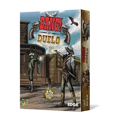 Imagen de dV Giochi BANG! el Duelo juego de Cartas Basado en Sistema A Partir 8 Años Para 2 Jugadores 30 Minutos por Partida Español