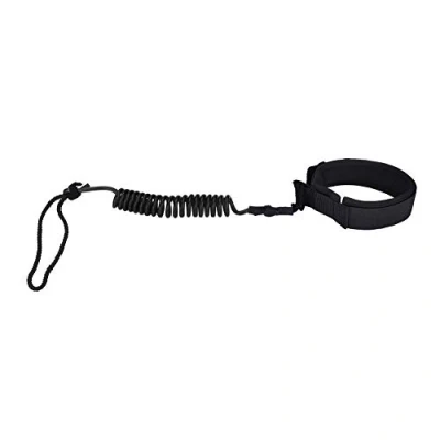 Imagen de Keenso Correa para el Paddle Surf, de Seguridad Bodyboard, Leash Tabla Sub(Negro)