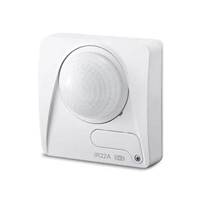 Imagen de Detector de Movimiento Blanco, 360 Grados, Interior IP20, Montaje en Pared y Techo, Apto para LED