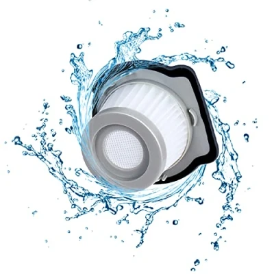 Imagen de filtro para Aspirador de mano Recambio HEPA Universal aspiradora Coche Lavable apto Tamaño núcleo del inalámbrico (208)