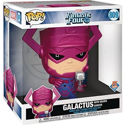 Imagen de Funko Figura Pop Jumbo Marvel Galactus PX de 10 Pulgadas (versión metálica)