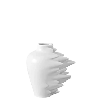 Imagen de Rosenthal 14271 800001 26010 Fast Jarrón de Porcelana pequeño (Altura 10 cm), Color Blanco