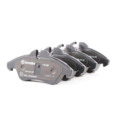 Imagen de BREMBO P 50 080 Juego de pastillas freno con contacto avisador desgaste clip émbolo sin accesorios MERCEDES BENZ: Vito Furgón, Bus
