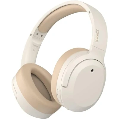 Imagen de Edifier W820NB Plus Auriculares Bluetooth Inalámbricos, Cancelación Activa de Ruido Híbrida 43dB, LDAC &amp; Hi Res Audio Wireless, Carga Rápida, 0,08s Latencia (W820NB Plus, Marfil)