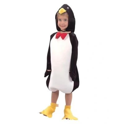 Imagen de Bristol Novelty Halloween Disfraz de pingüino para niño pequeño, multicolor, XS (CC036)