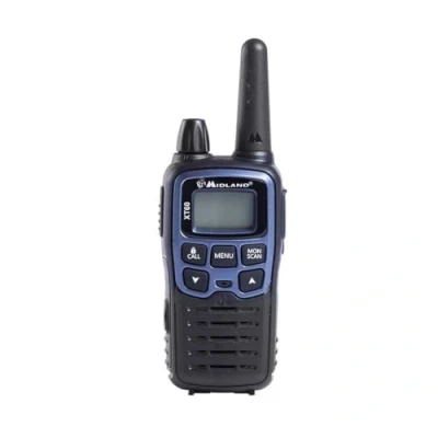 Imagen de Walkie talkie Midland XT60 24channels 446.00625 446.0937MHz Negro, Azul