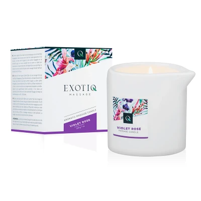 Imagen de Vela Para Masajes Exotiq Rosa Violeta 200g