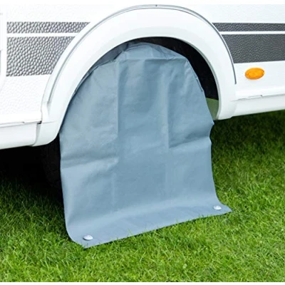 Imagen de cartrend 10685 Funda Protectora para Ruedas, tamaño XL, Impermeable, neumáticos de 15 a 17 Pulgadas (de 38 43 cm Aprox)