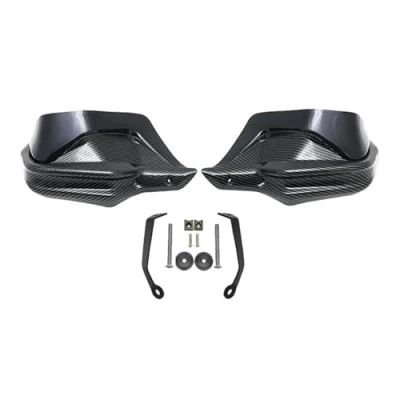 Imagen de Protectores de Manos Para Motocicleta H&amp;onda NT1100 Nt 1100 2022 2023 Protector Manillar Mano Funda a prueba viento(Conjunto negro carbón)