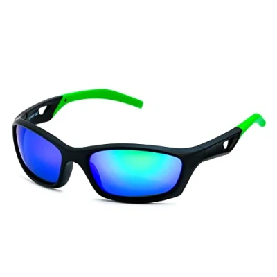 Imagen de Kiddus Gafas de Sol Deportivas Para Niñas y Niños a partir 6 años. La mejor Seguridad Protección con Filtro Solar UV400. actividades al aire libre.