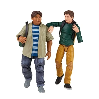 Imagen de Spider Man Marvel Legends Series 60th Anniversary Peter Parker y Ned Leeds Pack Doble de Figuras del Universo Cinematográfico 15 cm 7 Accesorios (F3457)