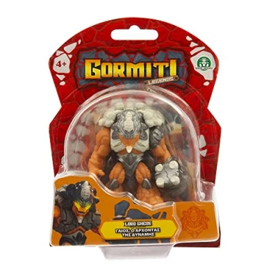 Imagen de GORMITI Legends Giochi Preziosi, Gheos Personaje 7 cm con función Mix y Match, Tarjeta incluida, para niños a Partir de 4 años