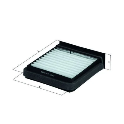 Imagen de MAHLE ORIGINAL LA 376 Filtro de habitáculo partículas 200,0 176 51,0 VOLVO: V40 Familiar, S40 I, MITSUBISHI: Carisma Hatchback, Space Star