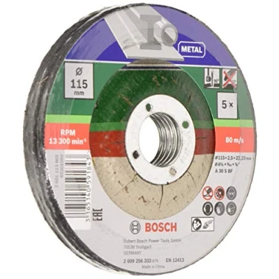 Imagen de Bosch 2 609 256 332 Juego de 5 discos tronzar, acodado para metal