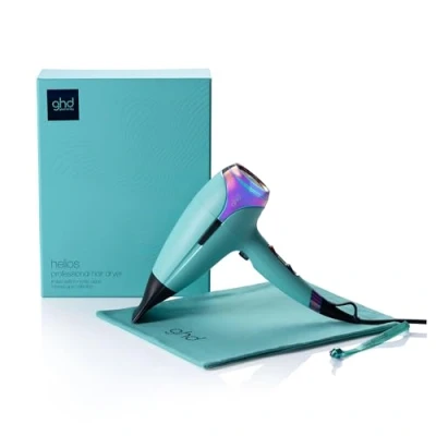 Imagen de ghd Helios Futurescape, Secador de Pelo Profesional, Ligero, Secado Rápido, Máximo Control del Peinado, Para Todo Tipo Cabello, Edición 2025, Color Azul Turquesa