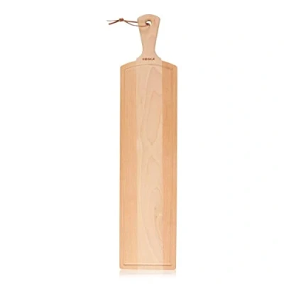 Imagen de Boska Tabla de servir Amigo L Madera haya aceitada Extra grande Preparar y presentar Marrón ⌀ 51.4 cm