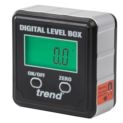 Imagen de Trend Caja de niveles digitales: Buscador magnético ángulos, base magnética para uso manos libres, DLB