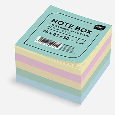 Imagen de Interdruk Bloc de Notas, Colores, 85 x 50 mm ( 500 Hojas) KOSPAPFK5