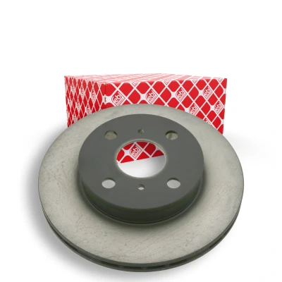 Imagen de FEBI BILSTEIN 26064 Disco de freno Eje delantero 238 18 4 100 ventilación interna revestido TOYOTA: Corolla VIII Compact, Liftback